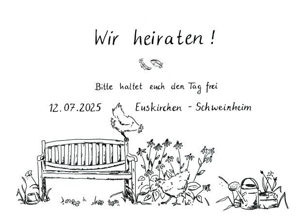Save the Date - Karte